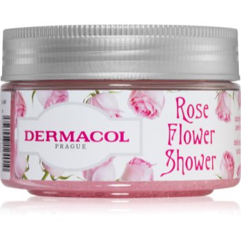 Dermacol Flower Care Rose exfoliant de corp cu zahăr - imagine 2